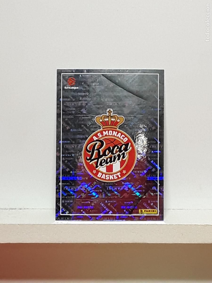 Sammelleidenschaft Sport: EUROLIGA 2025 2026 EUROLEAGUE 25 26 CROMO PANINI BALONCESTO N 61 MONACO ESCUDO LOGO