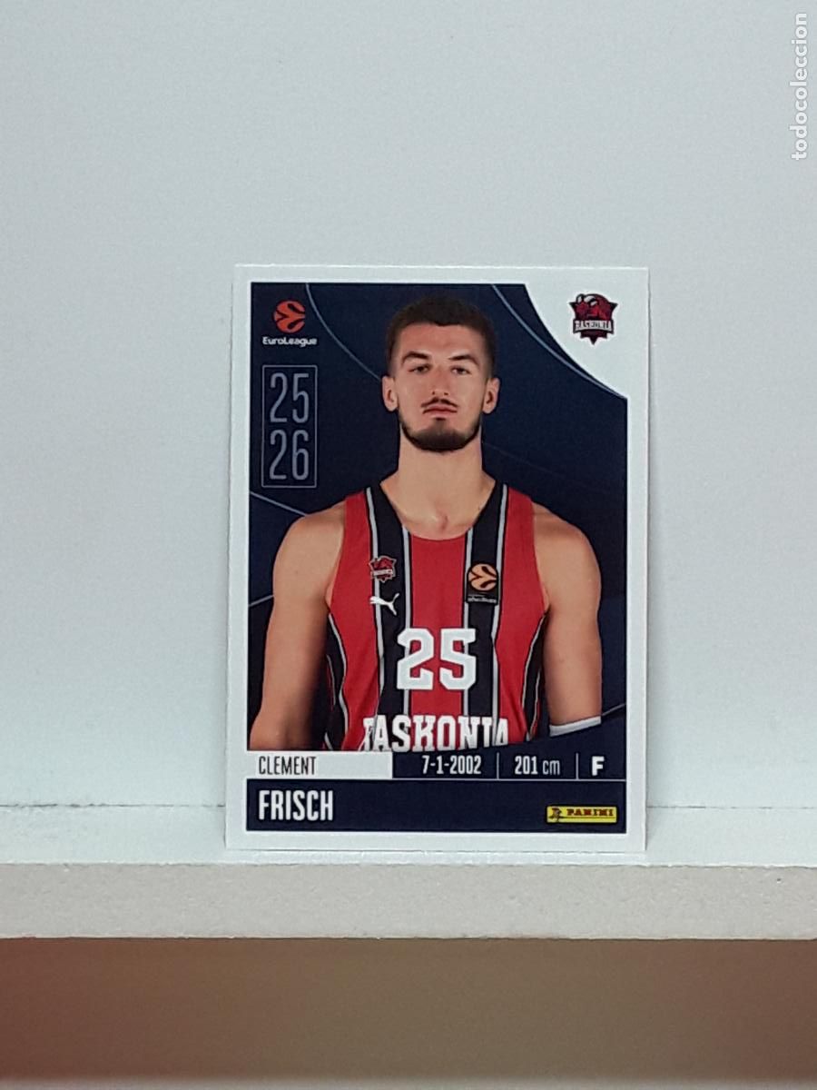 Sammelleidenschaft Sport: EUROLIGA 2025 2026 EUROLEAGUE 25 26 CROMO PANINI BALONCESTO N 90 BASKONIA CLEMENT FRISCH