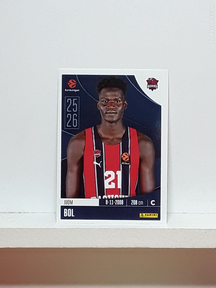 Sammelleidenschaft Sport: EUROLIGA 2025 2026 EUROLEAGUE 25 26 CROMO PANINI BALONCESTO N 94 BASKONIA JUOM BOL