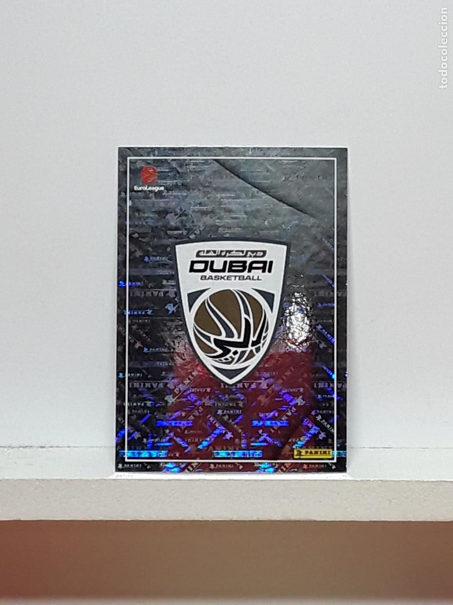 Sports collectibles: EUROLIGA 2025 2026 EUROLEAGUE 25 26 CROMO PANINI BALONCESTO N 112 DUBAI ESCUDO LOGO