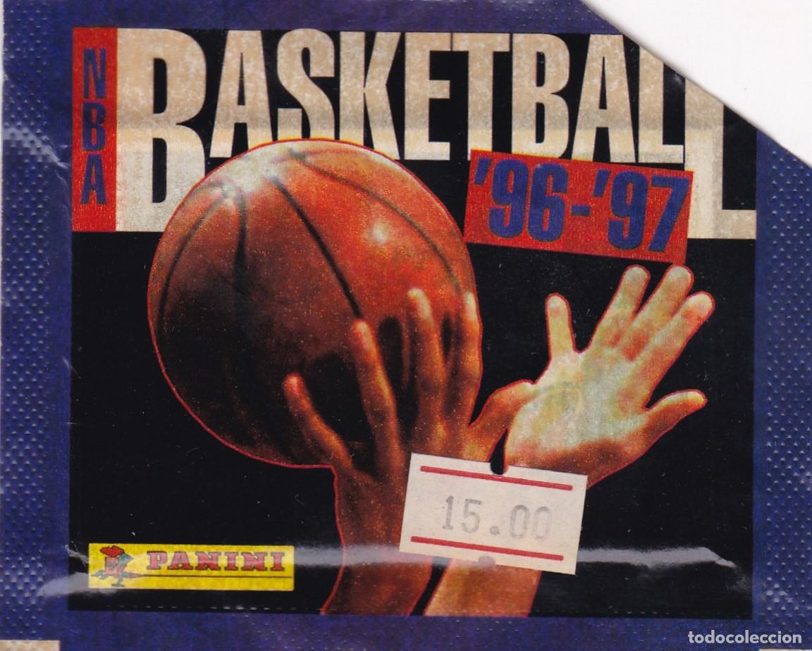 Coleccionismo deportivo: SOBRE NBA BASKETBALL 96/97 SIN ABRIR (LEER DESCRIPCI&Oacute;N)