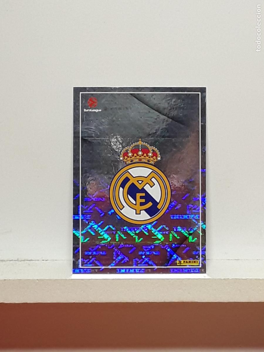 Collectionnisme sportif: EUROLIGA 2025 2026 EUROLEAGUE 25 26 CROMO PANINI BALONCESTO N 316 REAL MADRID ESCUDO LOGO