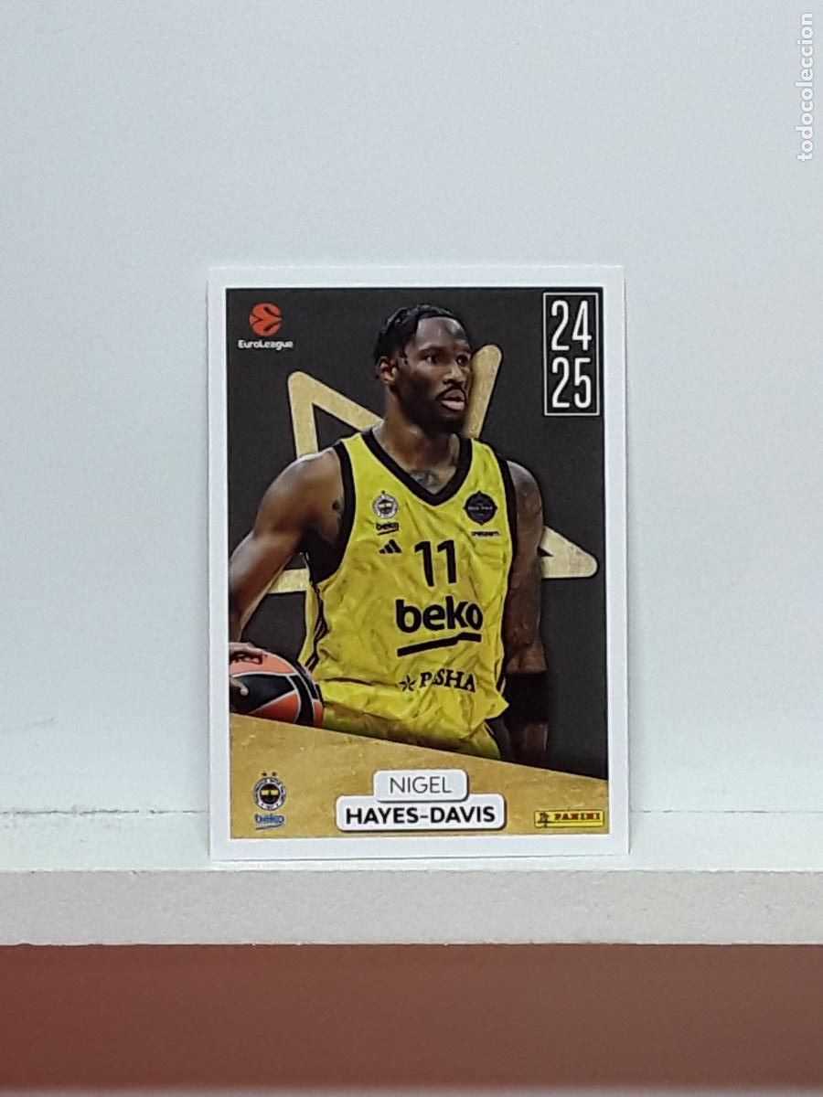 Coleccionismo deportivo: EUROLIGA 2025 2026 EUROLEAGUE 25 26 CROMO PANINI BALONCESTO N 391 FENERBAHCE NIGEL HAYES-DAVIS