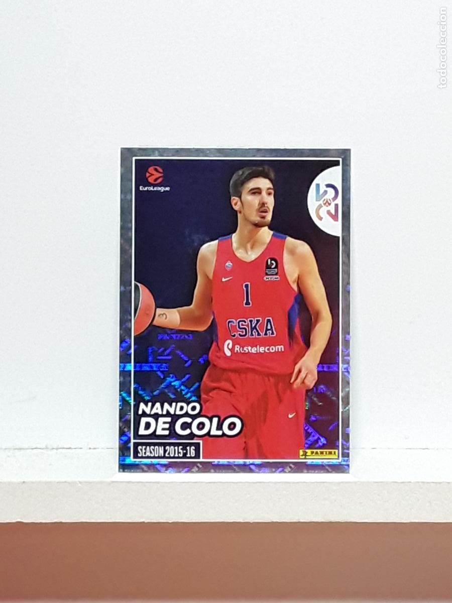 Coleccionismo deportivo: EUROLIGA 2025 2026 EUROLEAGUE 25 26 CROMO PANINI BALONCESTO N 400 CSKA MOSCOW NANDO DE COLO