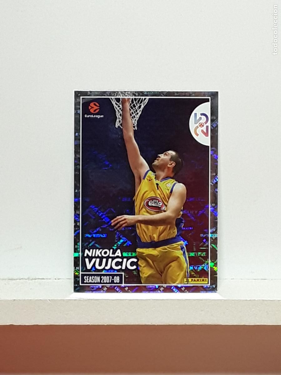 Coleccionismo deportivo: EUROLIGA 2025 2026 EUROLEAGUE 25 26 CROMO PANINI BALONCESTO N 404 MACCABI TEL AVIV NIKOLA VUJCIC