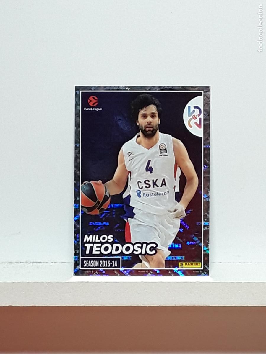 Coleccionismo deportivo: EUROLIGA 2025 2026 EUROLEAGUE 25 26 CROMO PANINI BALONCESTO N 411 CSKA MOSCOW MILOS TEODOSIC