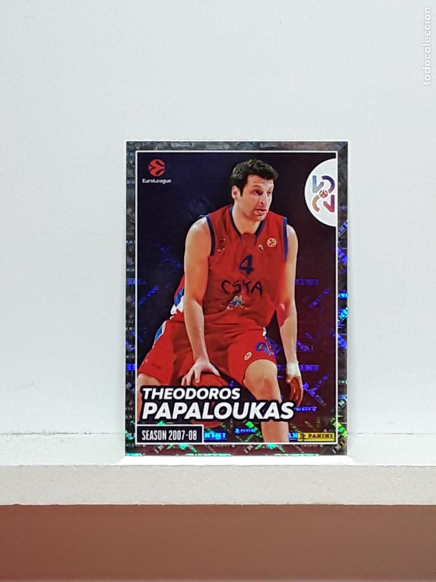 Coleccionismo deportivo: EUROLIGA 2025 2026 EUROLEAGUE 25 26 CROMO PANINI BALONCESTO N 419 CSKA MOSCOW THEODOROS PAPALOUKAS