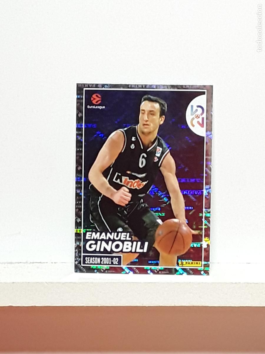 Coleccionismo deportivo: EUROLIGA 2025 2026 EUROLEAGUE 25 26 CROMO PANINI BALONCESTO N 421 VIRTUS BOLOGNA EMANUEL GINOBILI