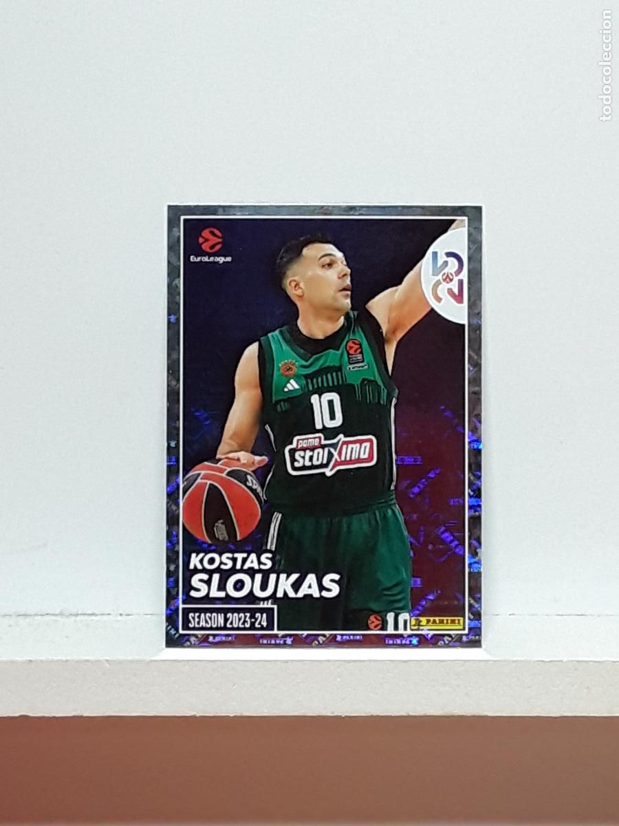 Coleccionismo deportivo: EUROLIGA 2025 2026 EUROLEAGUE 25 26 CROMO PANINI BALONCESTO N 423 PANATHINAIKOS KOSTAS SLOUKAS