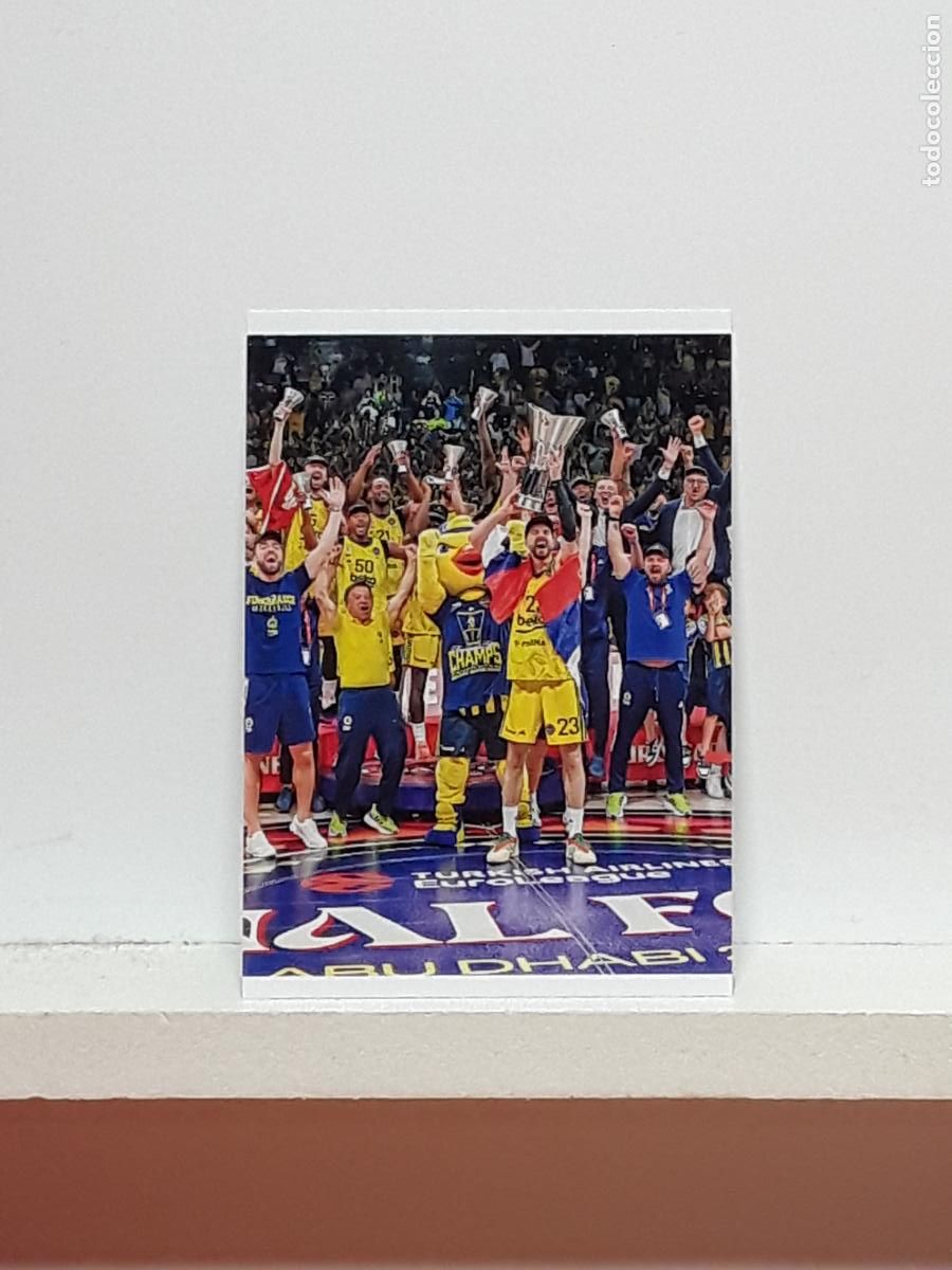 Coleccionismo deportivo: EUROLIGA 2025 2026 EUROLEAGUE 25 26 CROMO PANINI BALONCESTO N 428 FENERBAHCE CAMPEON