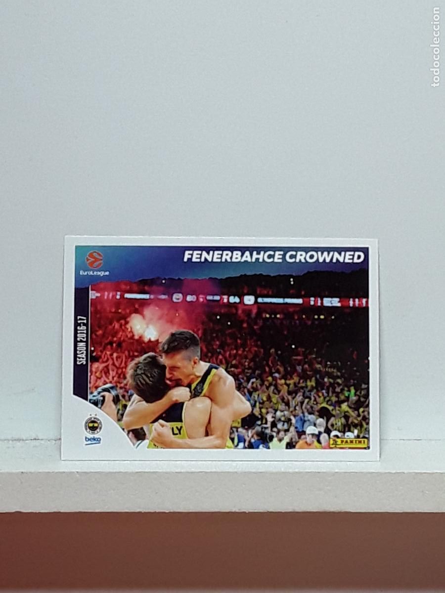 Coleccionismo deportivo: EUROLIGA 2025 2026 EUROLEAGUE 25 26 CROMO PANINI BALONCESTO N 438 FENERBAHCE CROWNED