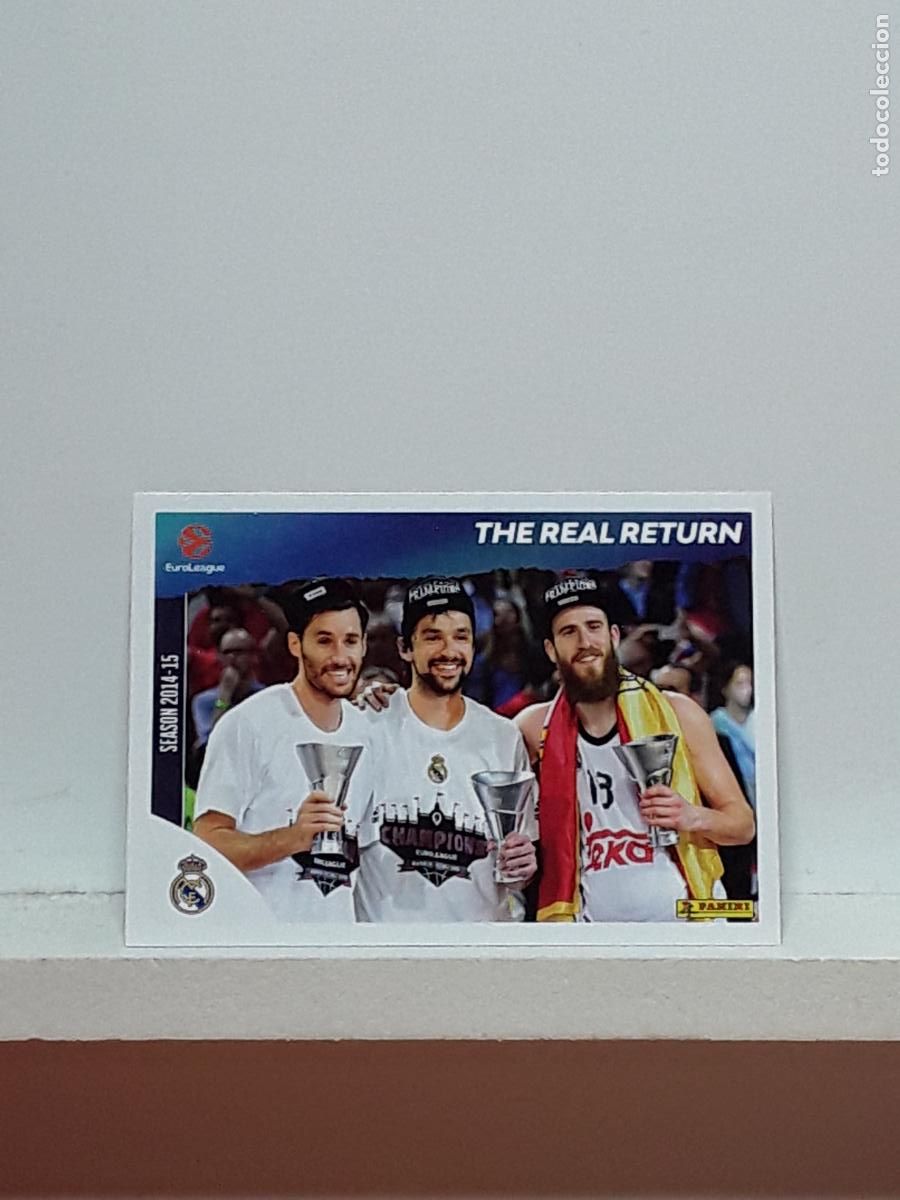 Coleccionismo deportivo: EUROLIGA 2025 2026 EUROLEAGUE 25 26 CROMO PANINI BALONCESTO N 440 REAL MADRID SERGI LLULL RUDY