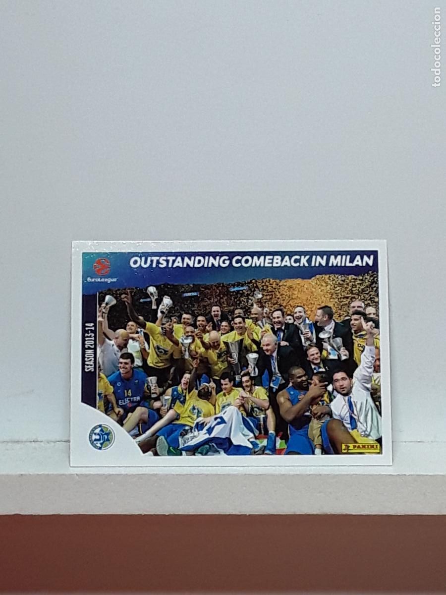 Coleccionismo deportivo: EUROLIGA 2025 2026 EUROLEAGUE 25 26 CROMO PANINI BALONCESTO N 441 MACCABI TEL AVIV OUTSTANDING MILAN