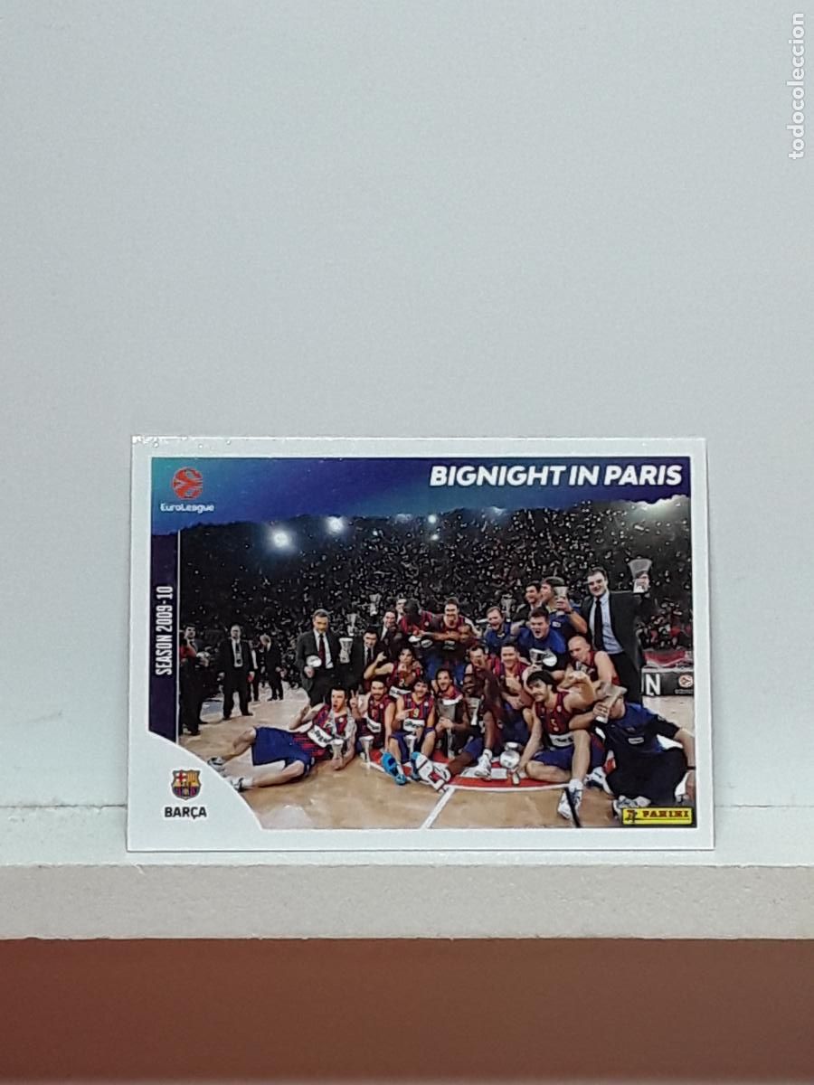 Coleccionismo deportivo: EUROLIGA 2025 2026 EUROLEAGUE 25 26 CROMO PANINI BALONCESTO N 445 BARCELONA BIGNIGHT IN PARIS