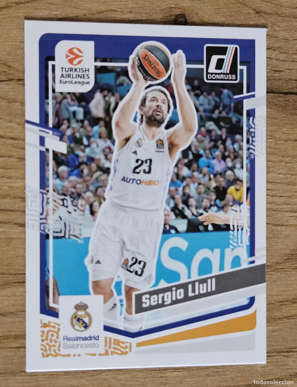 Coleccionismo deportivo: 72 Sergio Llull (Real Madrid). Cromo Panini Donruss Euroleague Basketball 2023-2024 (23-24). Turkish