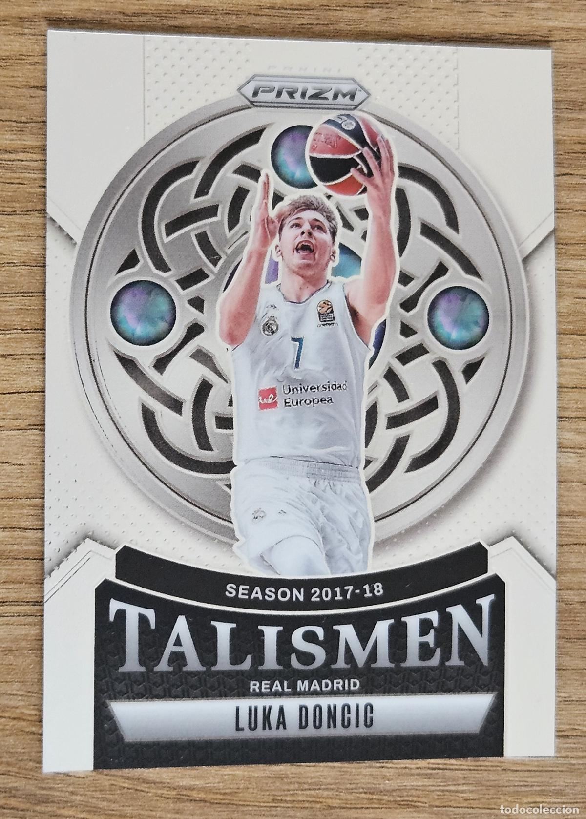 Coleccionismo deportivo: 1 Luka Doncic (Real Madrid). Cromo Panini Prizm Euroleague Basketball 2024-2025 (24-25). Talismen