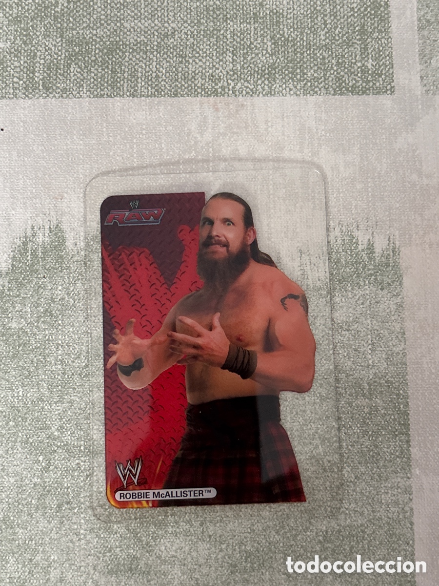 Coleccionismo deportivo: WWE LAMINCARDS 2007 ROBBIE MCALLISTER 49