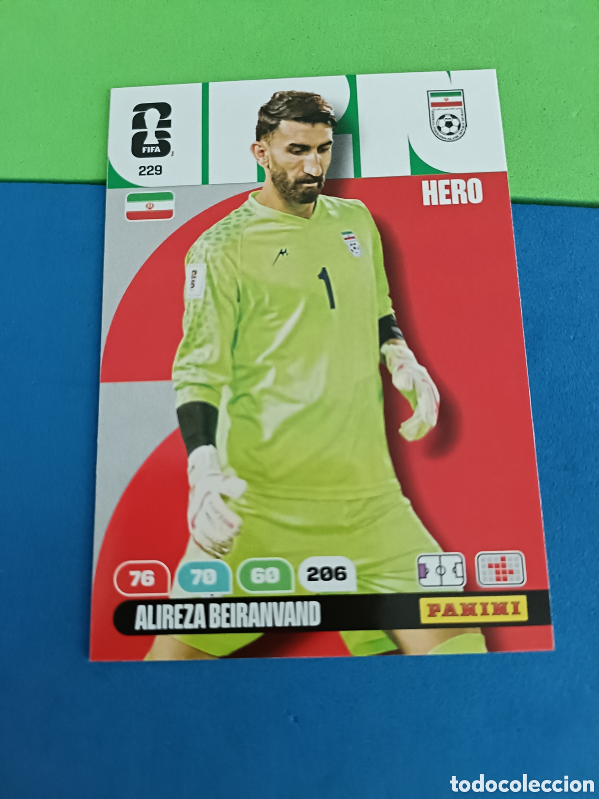 Coleccionismo deportivo: Adrenalyn XL Fifa World cup 2026 mundial - 229 Beiranvand