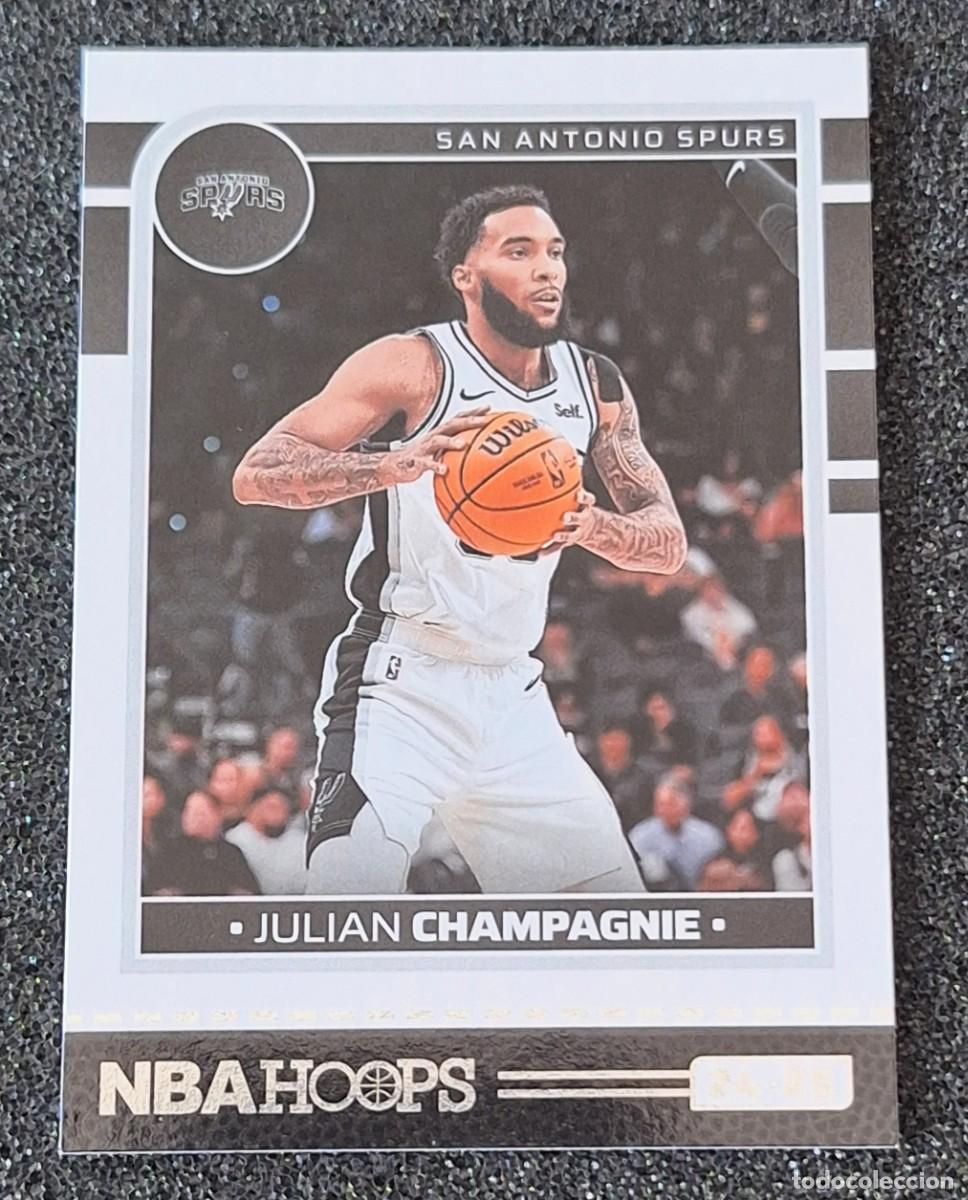 Coleccionismo deportivo: Julian Champagnie San Antonio Spurs Panini Hoops Basketball