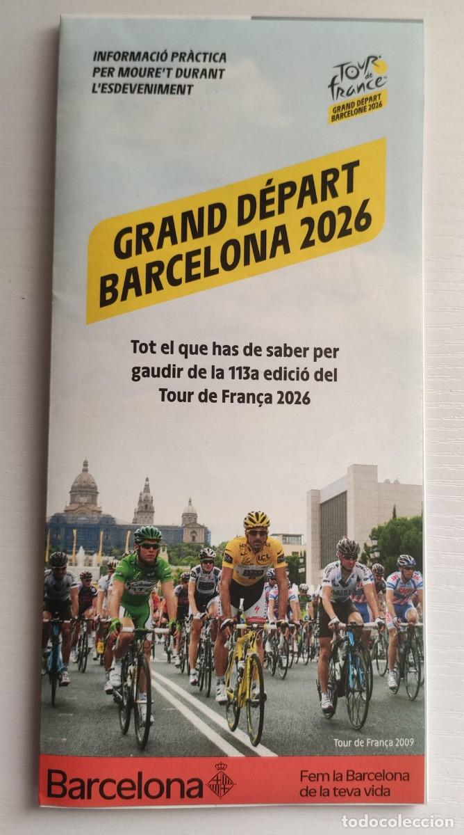Coleccionismo deportivo: Informaci&oacute;n pr&aacute;ctica del Grand D&eacute;part Barcelona 2026 del Tour de Francia 2026
