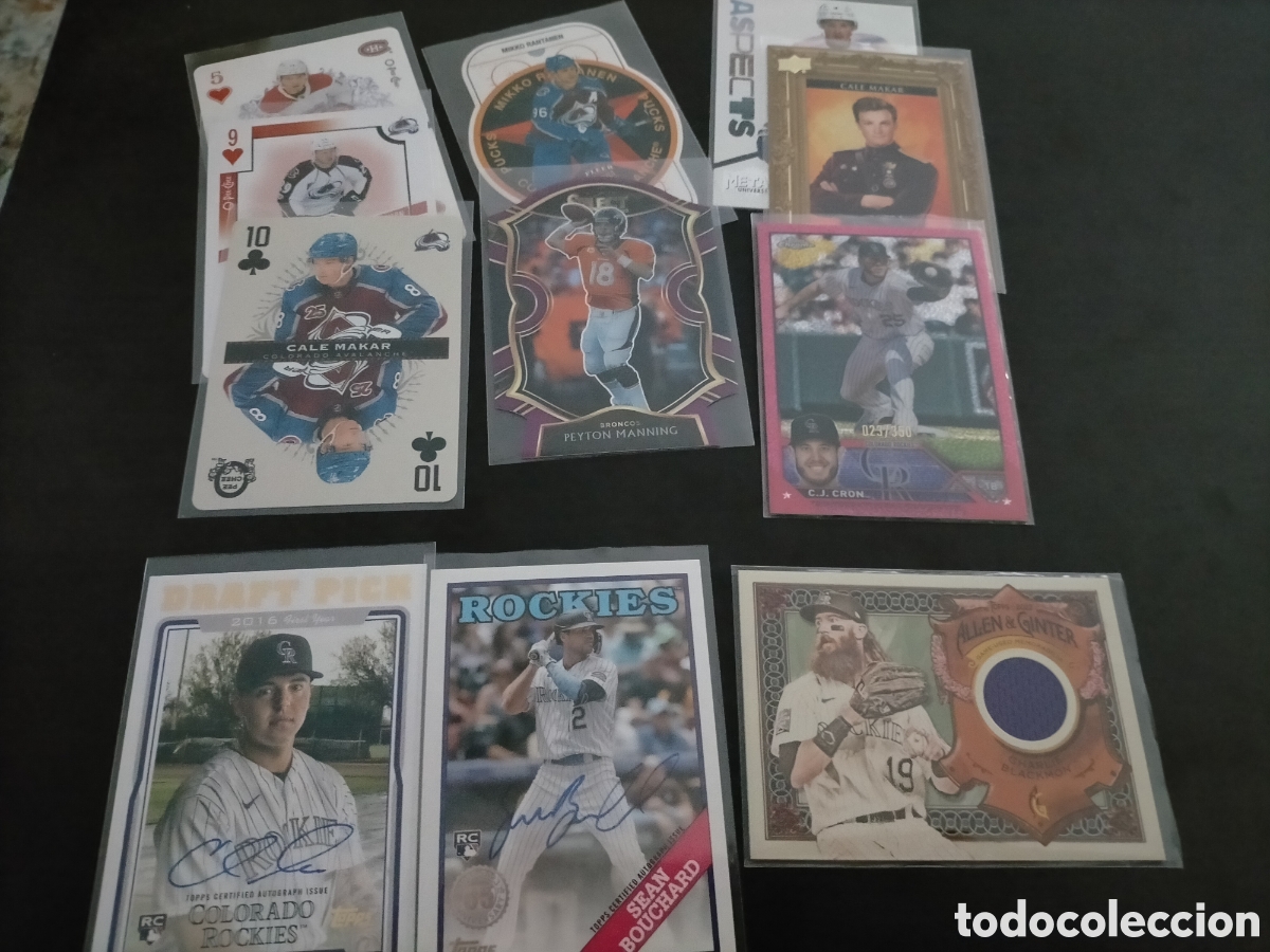 Coleccionismo deportivo: Lote cromos nhl NFL mlb