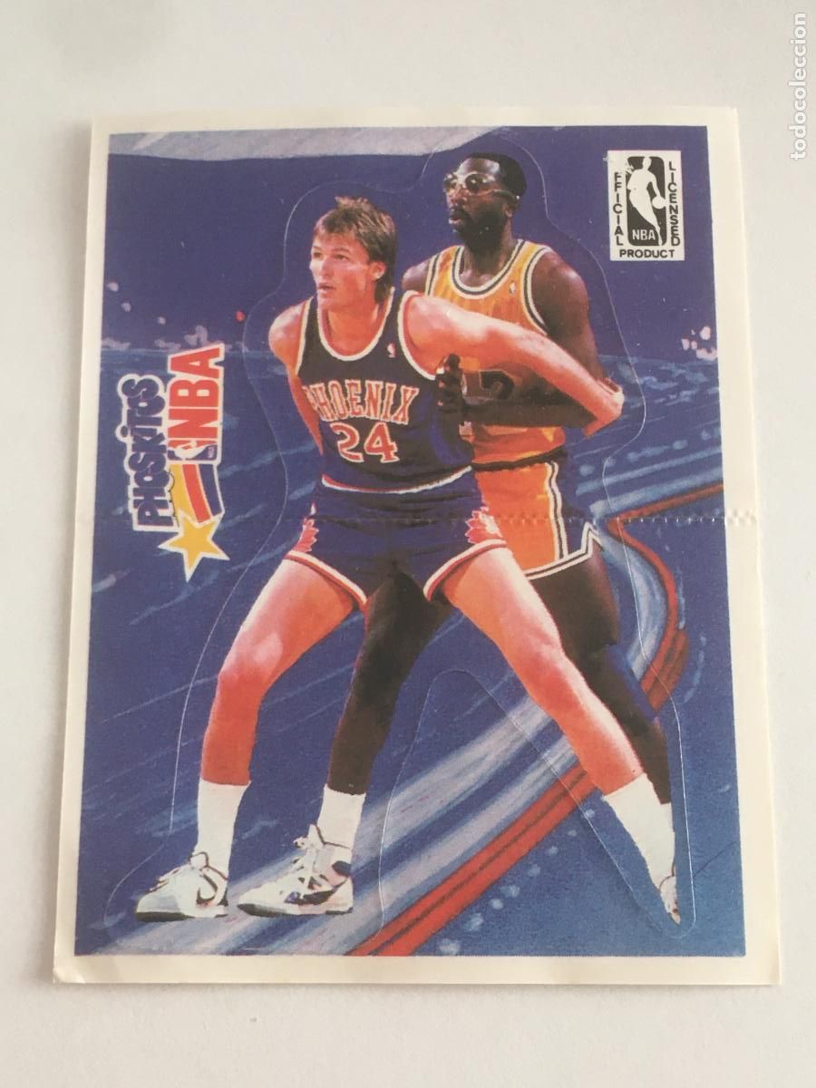 Coleccionismo deportivo: Phoskitos NBA tom chambers cromo n&ordm; 28 nunca pegado