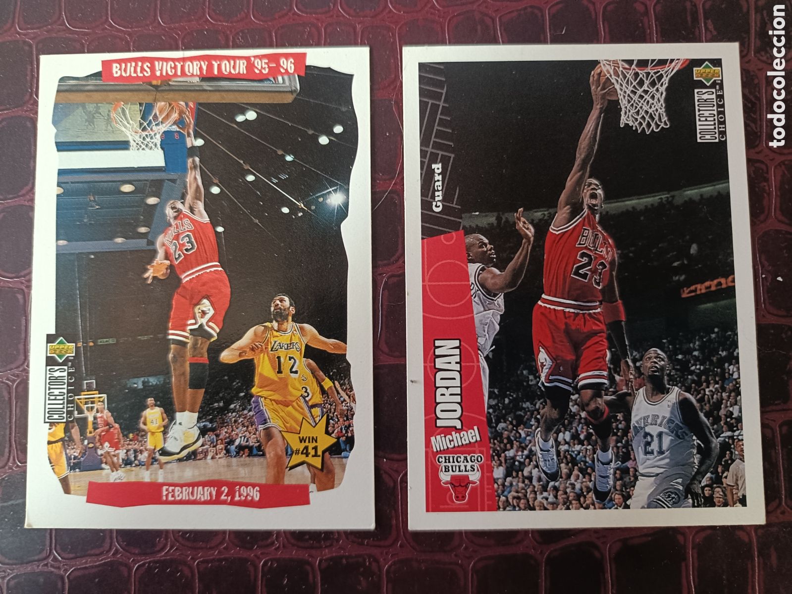Coleccionismo deportivo: Michael Jordan NBA 1996 Upper Deck