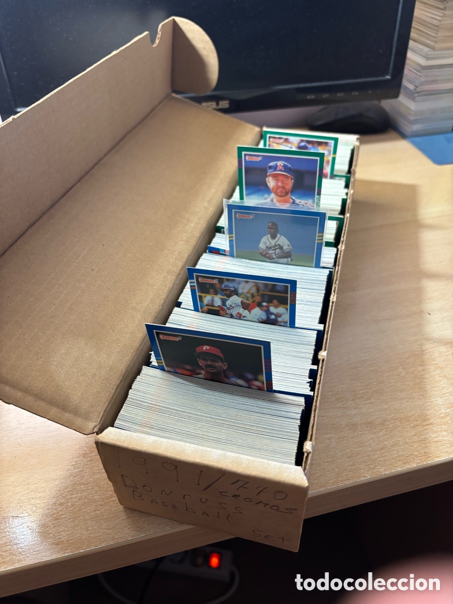 Coleccionismo deportivo: Set completo Donruss Baseball 1991. 770 cromos