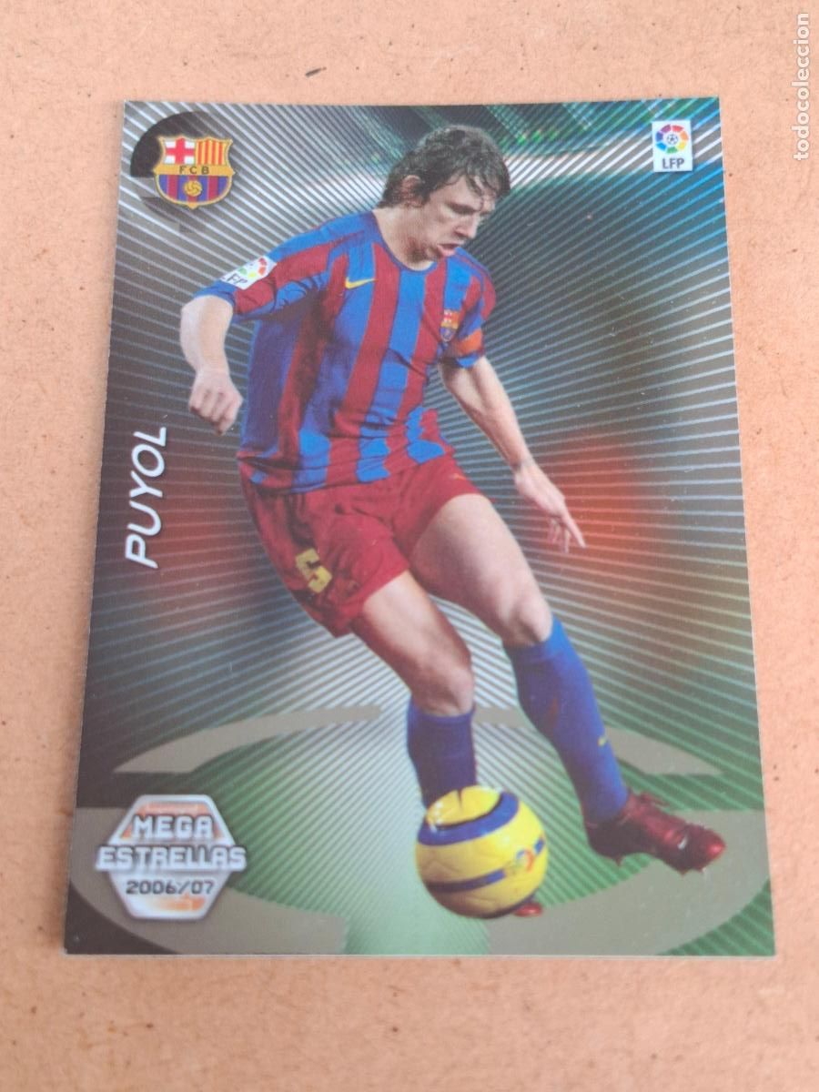 Coleccionismo deportivo: MEGACRACKS 2006 2007 06 07 - PANINI - 365 PUYOL - FC. BARCELONA - CP13