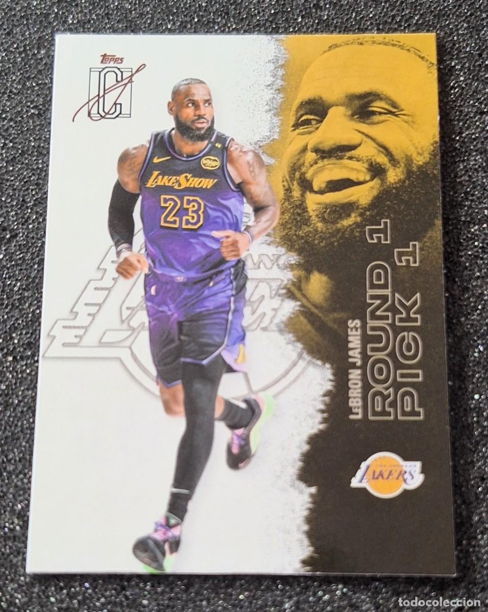 Coleccionismo deportivo: Lebron James Los Angeles Lakers Topps Signature 2025-26 Basketball