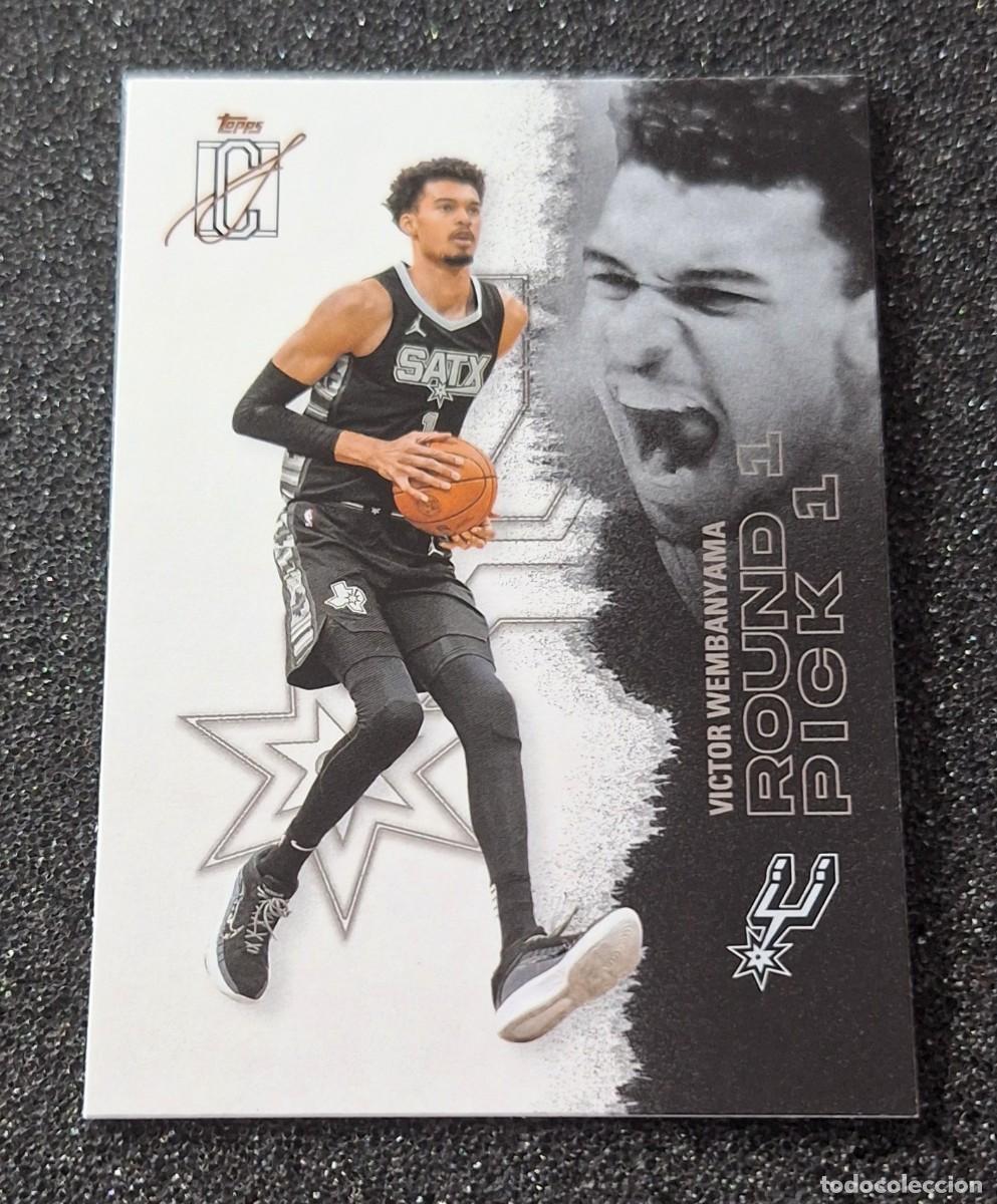 Coleccionismo deportivo: Victor Wembanyama San Antonio Spurs Topps Signature 2025-26 Basketball