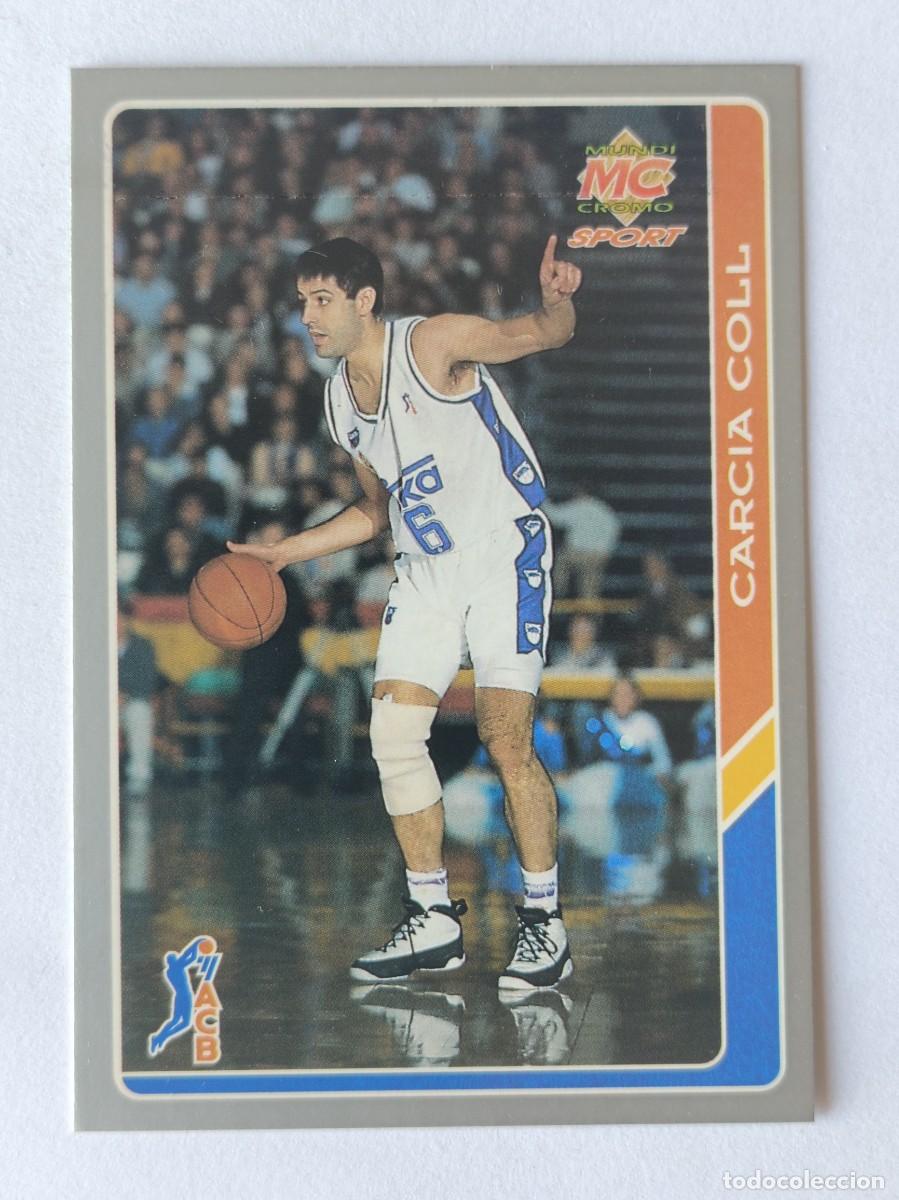 Coleccionismo deportivo: #5 GARCIA COLL (REAL MADRID) BALONCESTO FICHAS ACB 95 MUNDICROMO MC