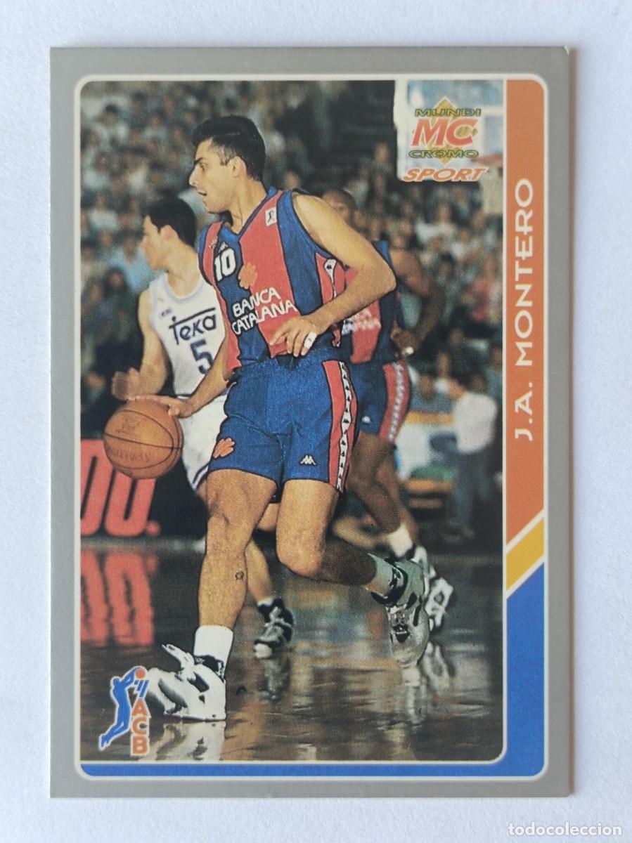 Coleccionismo deportivo: #21 JOSE ANTONIO MONTERO (F.C. BARCELONA) BALONCESTO FICHAS ACB 95 MUNDICROMO MC