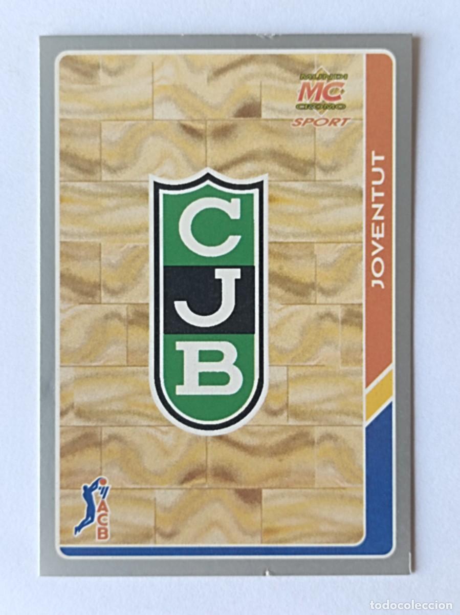 Coleccionismo deportivo: #25 ESCUDO (JOVENTUT) BALONCESTO FICHAS ACB 95 MUNDICROMO MC