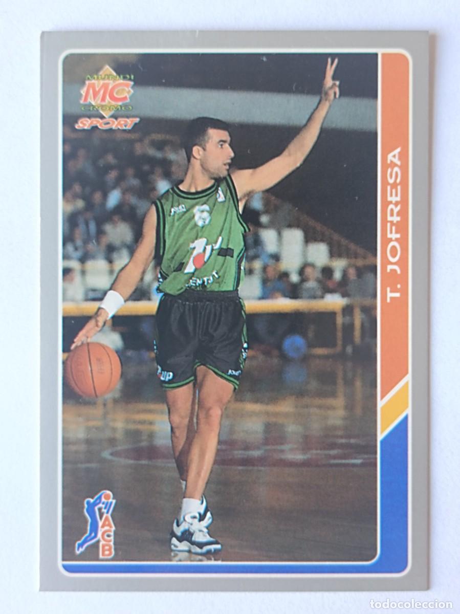 Coleccionismo deportivo: #29 TOMAS JOFRESA (JOVENTUT) BALONCESTO FICHAS ACB 95 MUNDICROMO MC