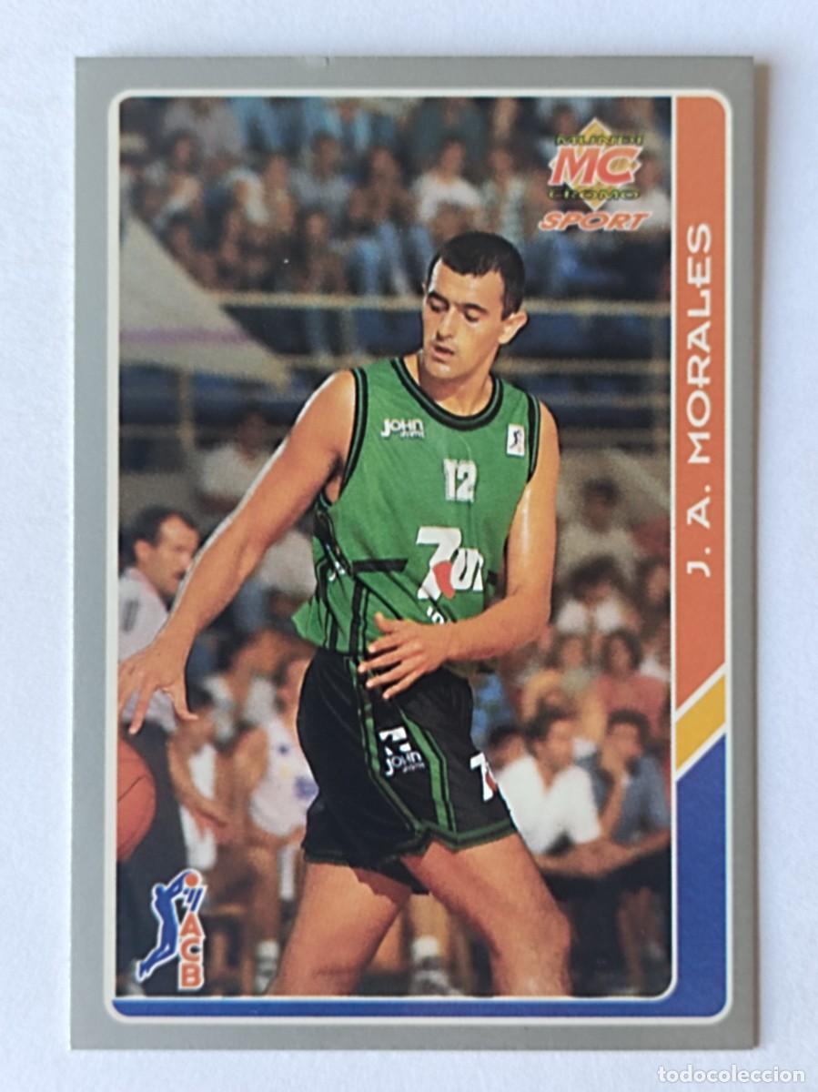 Coleccionismo deportivo: #33 JUAN ANTONIO MORALES (JOVENTUT) BALONCESTO FICHAS ACB 95 MUNDICROMO MC