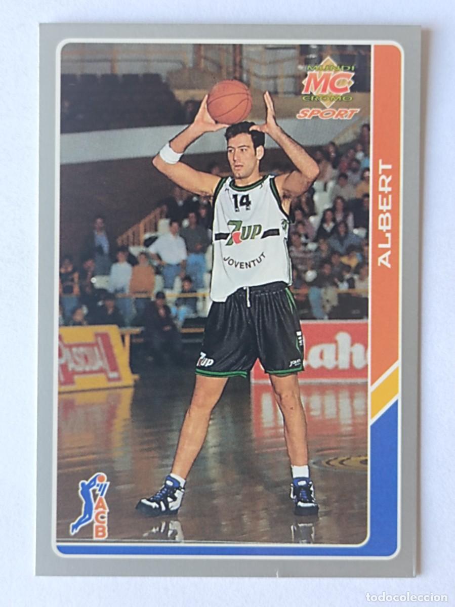 Coleccionismo deportivo: #35 ALBERT (JOVENTUT) BALONCESTO FICHAS ACB 95 MUNDICROMO MC