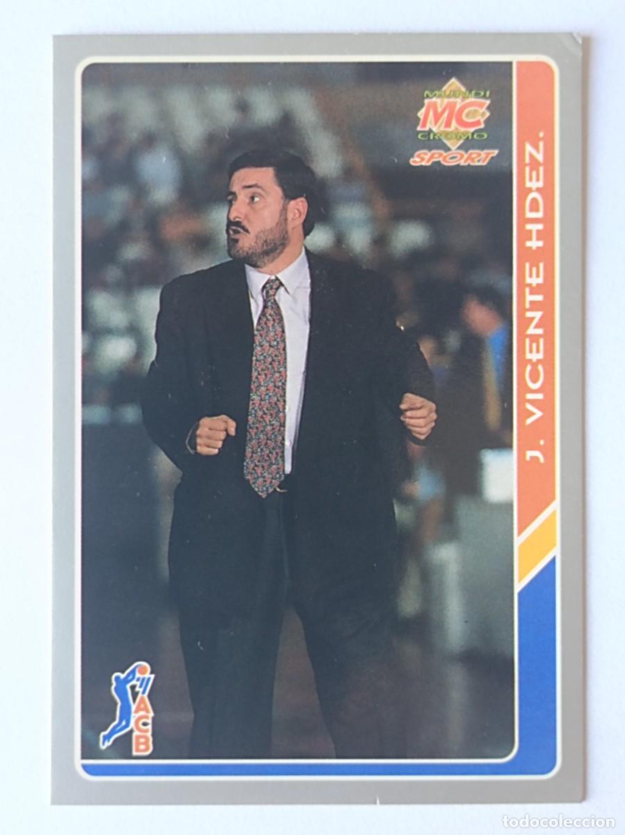 Coleccionismo deportivo: #38 JOSE VICENTE HERNANDEZ (ESTUDIANTES) BALONCESTO FICHAS ACB 95 MUNDICROMO MC