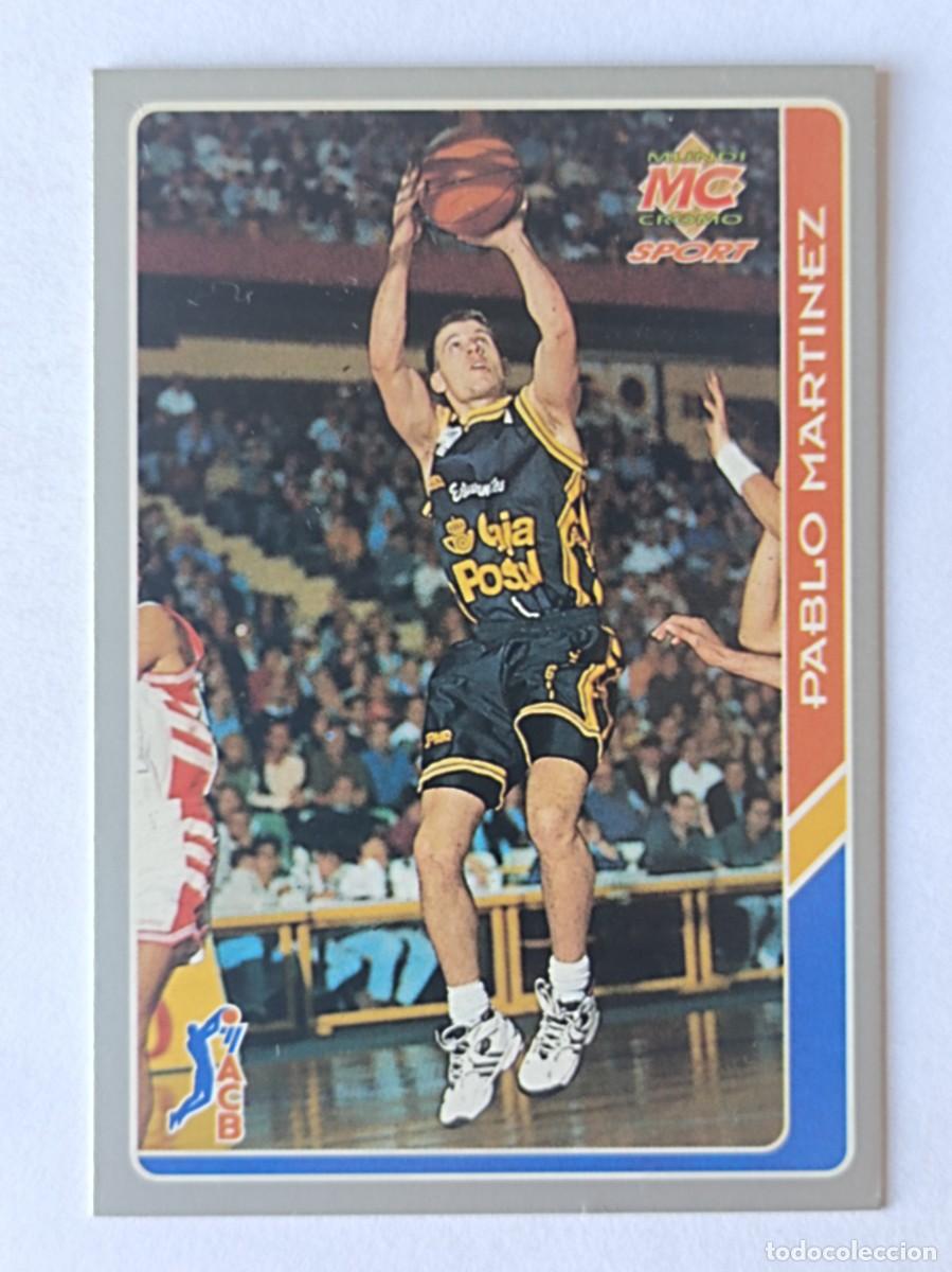 Coleccionismo deportivo: #39 PABLO MARTINEZ (ESTUDIANTES) BALONCESTO FICHAS ACB 95 MUNDICROMO MC