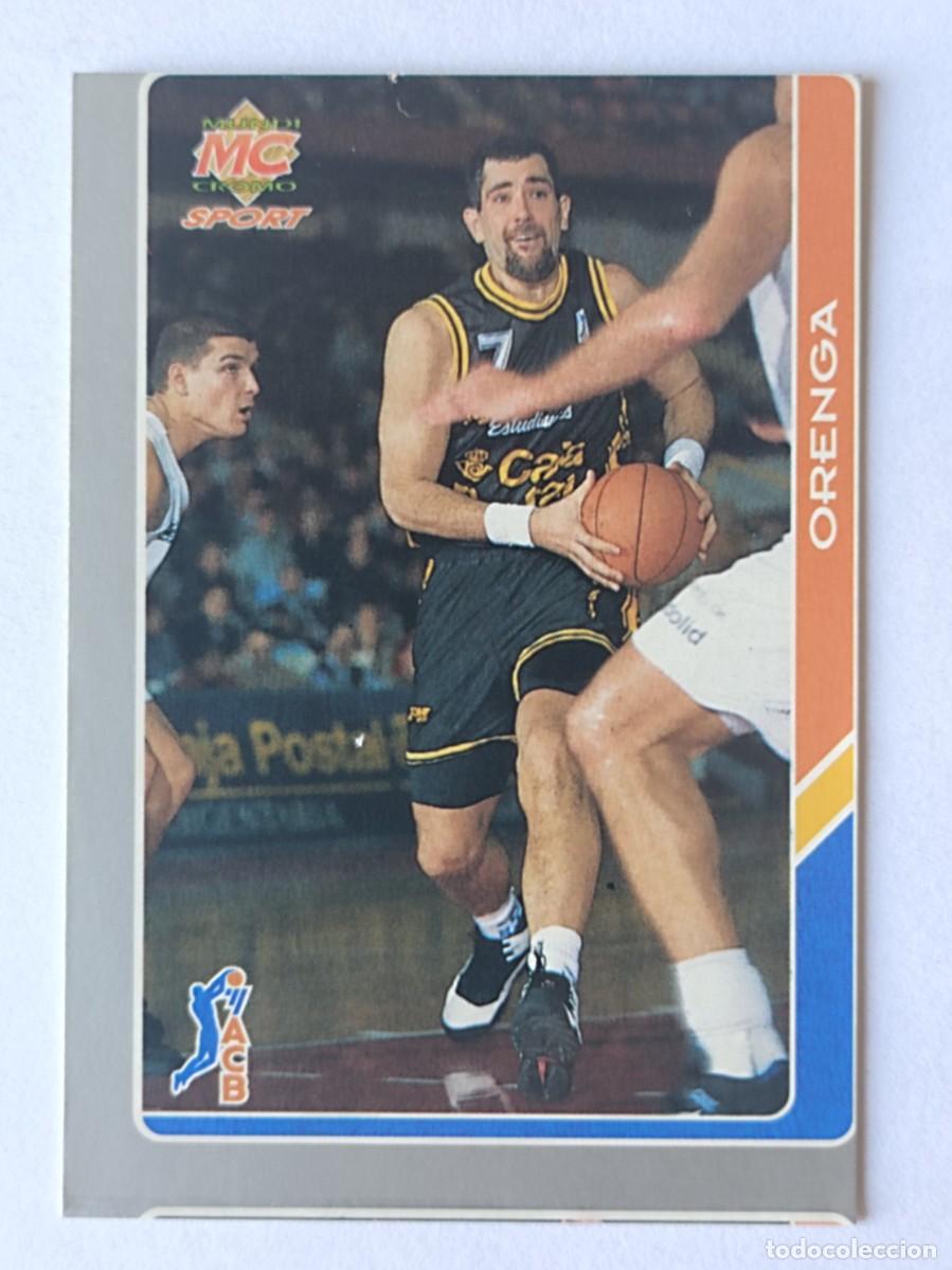 Coleccionismo deportivo: #41 ORENGA (ESTUDIANTES) BALONCESTO FICHAS ACB 95 MUNDICROMO MC