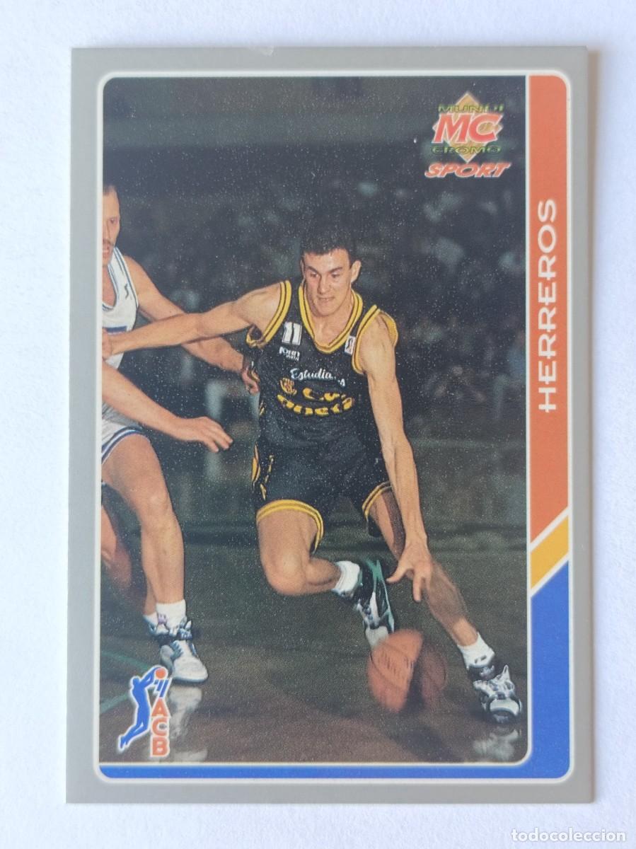 Sammelleidenschaft Sport: #44 HERREROS (ESTUDIANTES) BALONCESTO FICHAS ACB 95 MUNDICROMO MC