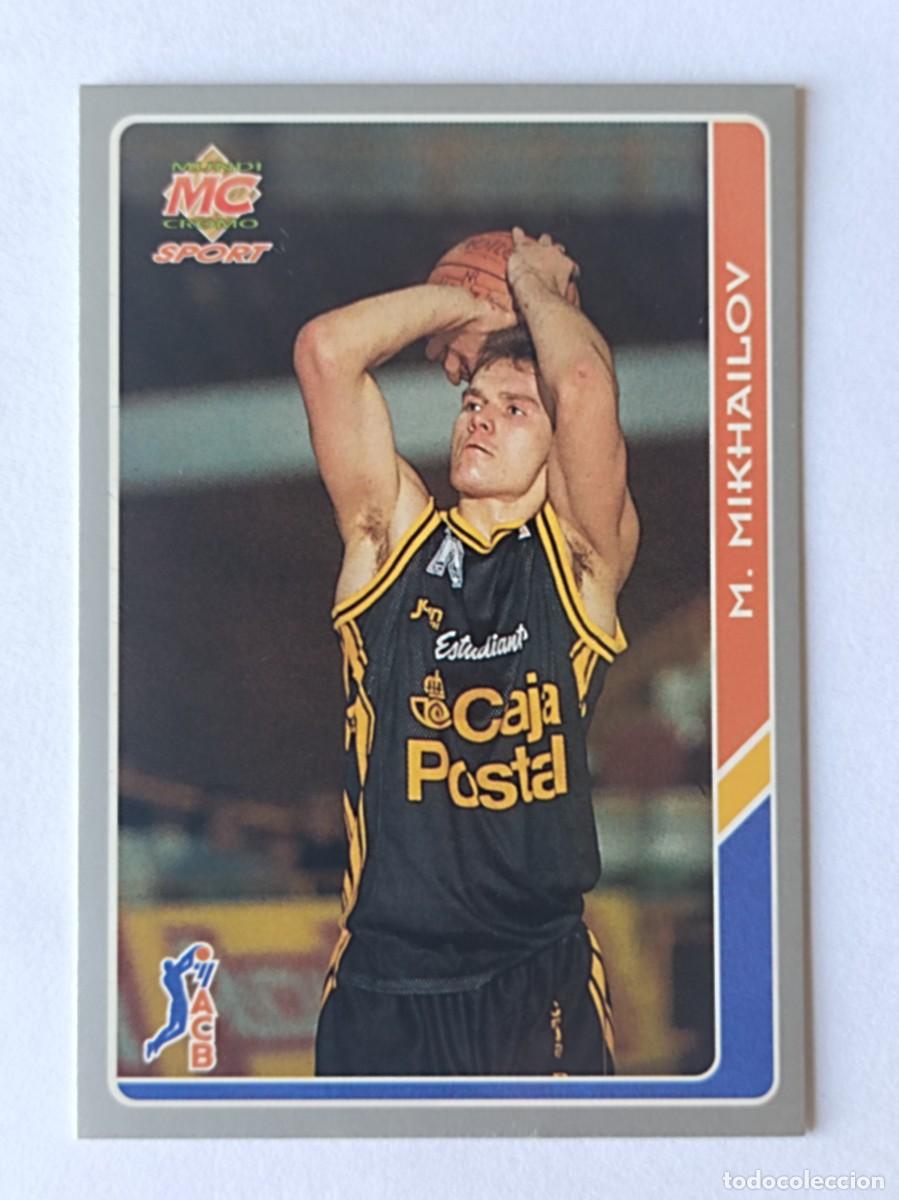 Coleccionismo deportivo: #45 MIKHAILOV (ESTUDIANTES) BALONCESTO FICHAS ACB 95 MUNDICROMO MC