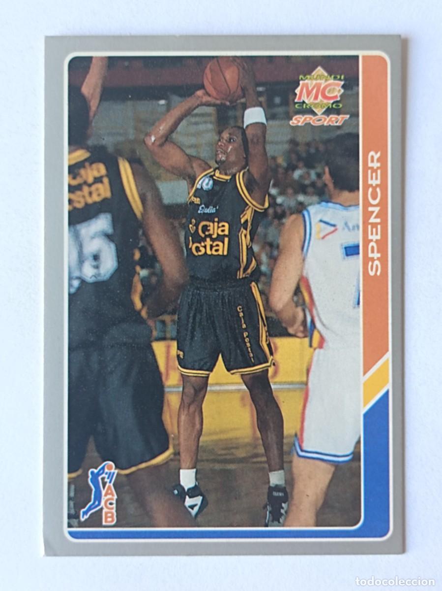 Coleccionismo deportivo: #48 SPENCER (ESTUDIANTES) BALONCESTO FICHAS ACB 95 MUNDICROMO MC