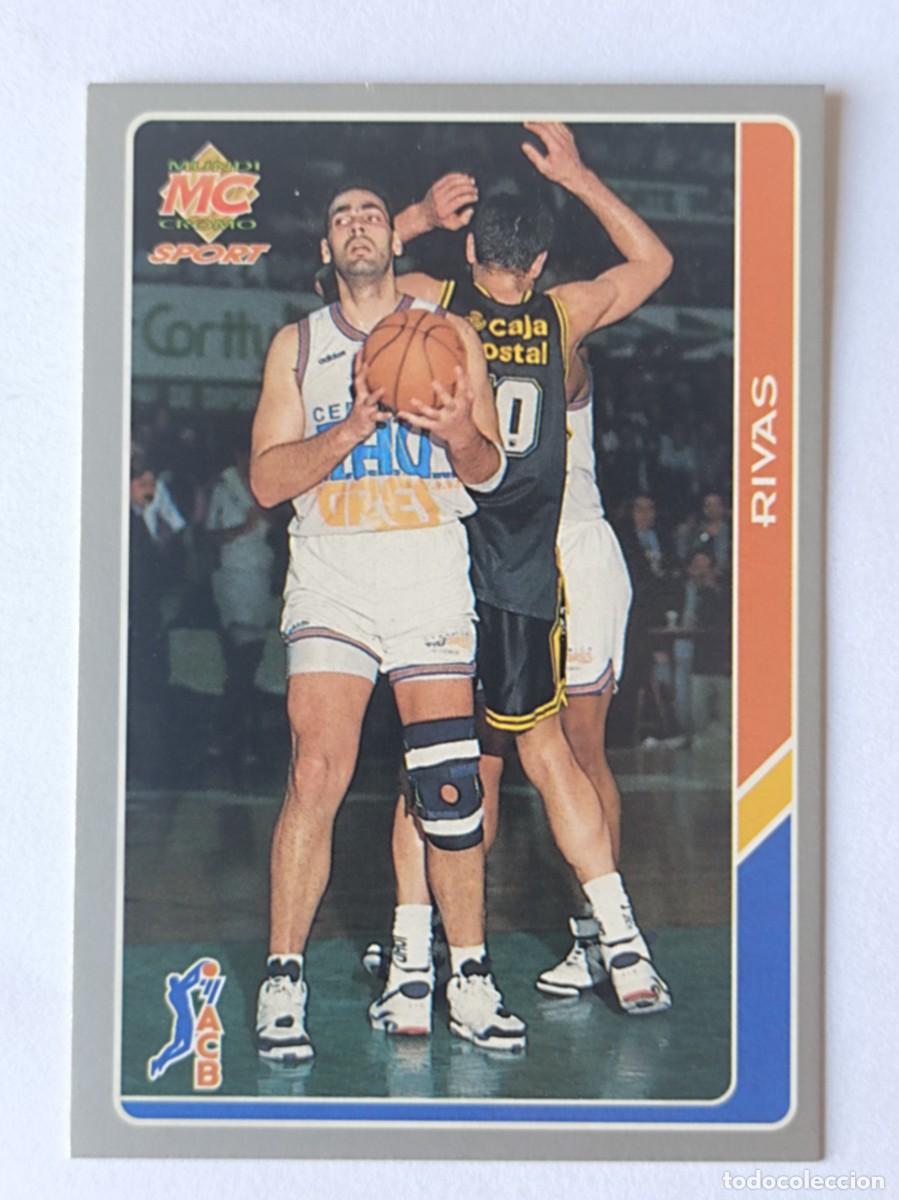 Colecionismo desportivo: #52 RIVAS (TAUGRES BASKONIA) BALONCESTO FICHAS ACB 95 MUNDICROMO MC