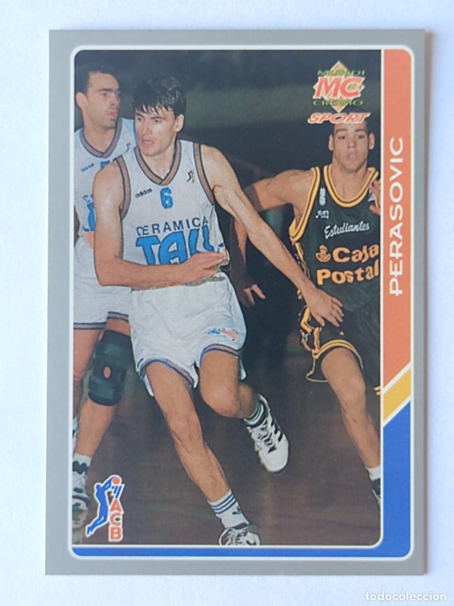 Colecionismo desportivo: #53 PERASOVIC (TAUGRES BASKONIA) BALONCESTO FICHAS ACB 95 MUNDICROMO MC