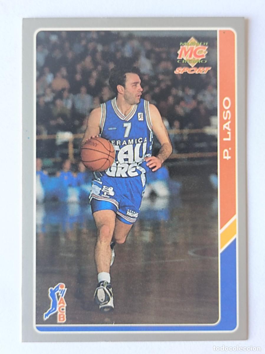 Coleccionismo deportivo: #54 PABLO LASO (TAUGRES BASKONIA) BALONCESTO FICHAS ACB 95 MUNDICROMO MC