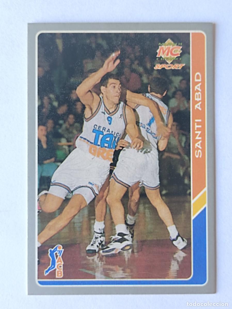 Coleccionismo deportivo: #55 SANTI ABAD (TAUGRES BASKONIA) BALONCESTO FICHAS ACB 95 MUNDICROMO MC