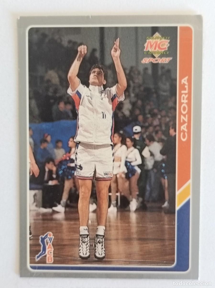 Coleccionismo deportivo: #57 CAZORLA (TAUGRES BASKONIA) BALONCESTO FICHAS ACB 95 MUNDICROMO MC