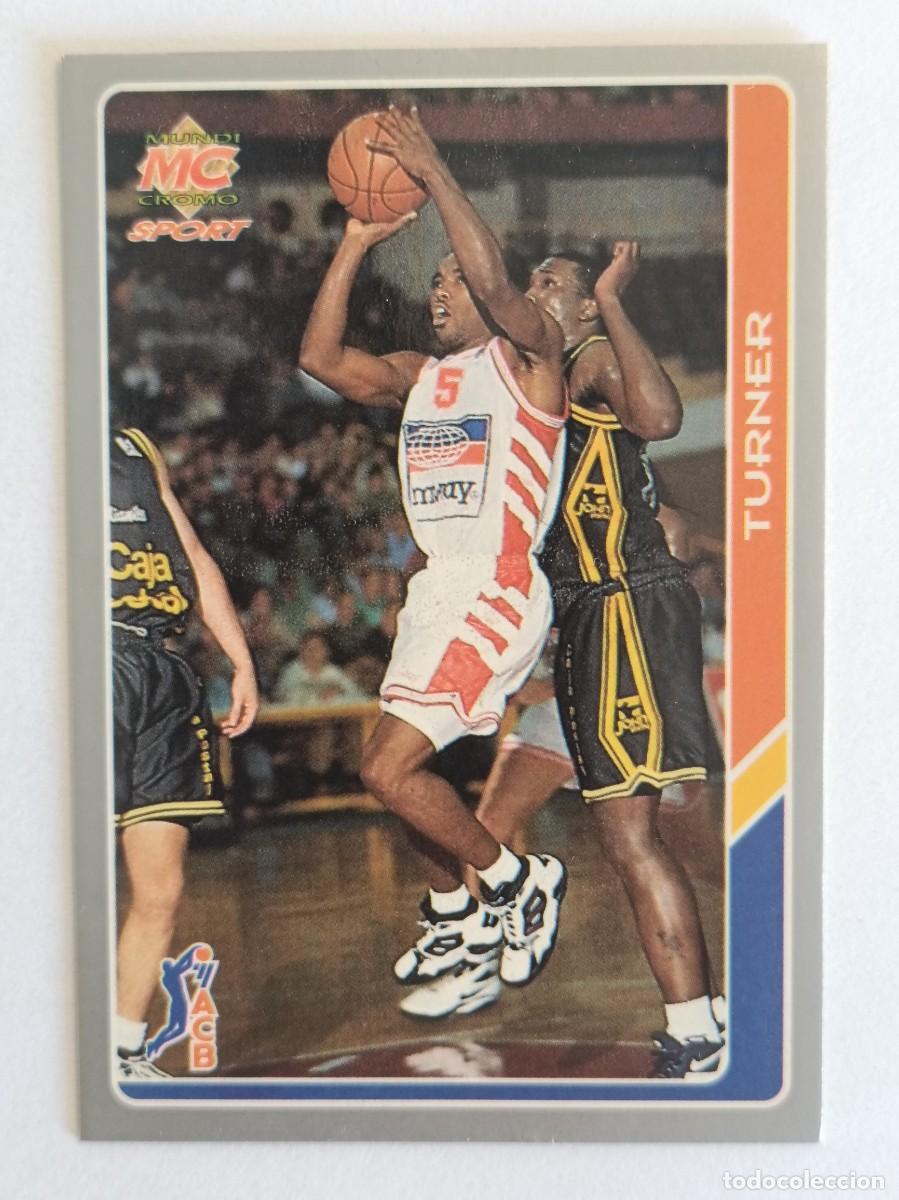 Sports collectibles: #64 TURNER (AMWAY ZARAGOZA) BALONCESTO FICHAS ACB 95 MUNDICROMO MC