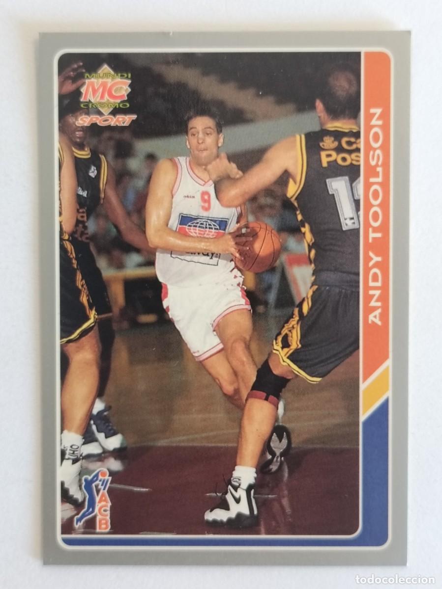 Coleccionismo deportivo: #67 ANDY TOOLSON (AMWAY ZARAGOZA) BALONCESTO FICHAS ACB 95 MUNDICROMO MC